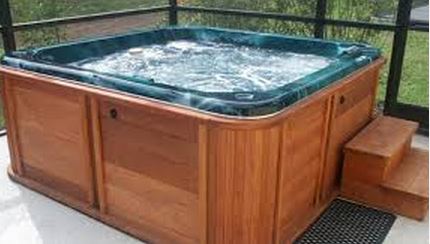 Wood Fired Spa or Hot Tub Heater