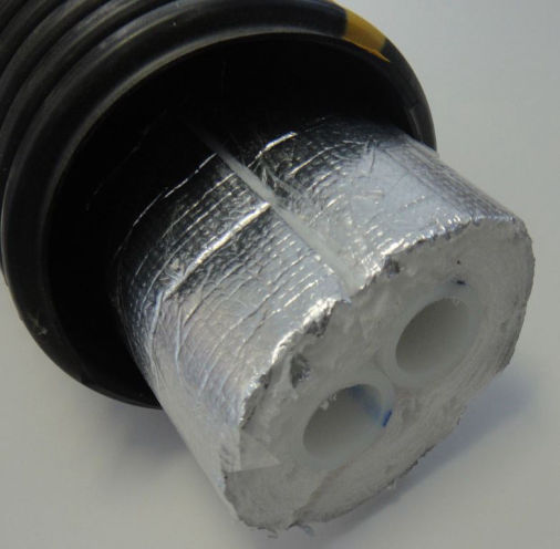 Insulated Underground 2-line, 3-line, u0026 4-line Pex Pipe